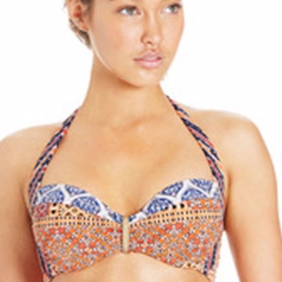 TIGERLILY Hayati Kim Halter Bikini Top NWT RRP$100 - Picture 5 of 9